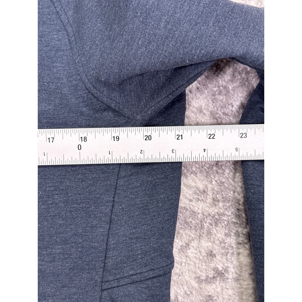Lululemon City Crew Sweatshirt Medium Mens Barrys Fitness Blue Pullover - Picture 5 of 9